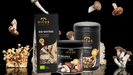 Vitus Vitality Pilzprodukte