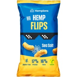 Hempions Bio Hemp Flips Sea Salt - 70 g