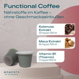 MOMENTS BY BIOGENA Coffee good morning* coffee - Functional Coffee