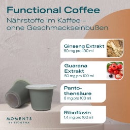 MOMENTS BY BIOGENA Coffee focus* coffee - Functional Coffee