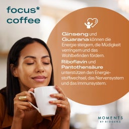 MOMENTS BY BIOGENA Coffee focus* coffee - Functional Coffee