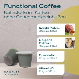 MOMENTS BY BIOGENA Coffee immunity* coffee - Functional Coffee