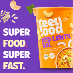 Feel Food Organic Instant Lunch - Red Lentil Dal