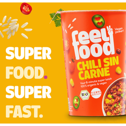 Feel Food Organic Instant Lunch - Chili Sin Carne