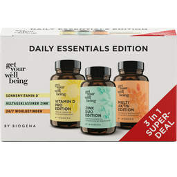 get your wellbeing by BIOGENA Daily Essentials Edition - 3er Bundle