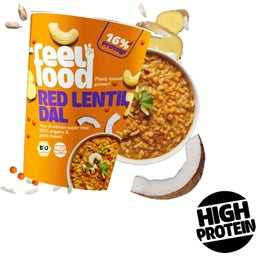 Feel Food BIO Instant Lunch - Red Lentil Dal - 1 Stk