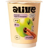Apfel-Zimt-Haferflocken mit Instant-Protein