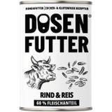 Schnauze & Co. Dosenfutter Rind mit Reis