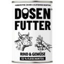 Schnauze & Co. Dosenfutter Rind mit Gemüse