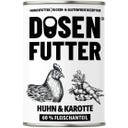 Dosenfutter Huhn mit Karotte, 400 g