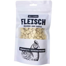 Fleisch Hühnerbrustfiletwürfel gefriergetrocknet