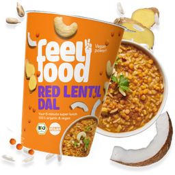 Feel Food BIO Instant Lunch - Red Lentil Dal