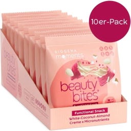 beauty bites 'White-Coconut-Almond-Creme' - 10 x 30 g